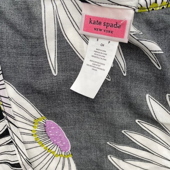 Kate Spade New York  Falling Flower Smocked Cover-Up Dress - Picture 4 of 5